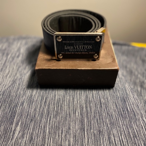 Louis Vuitton Damier Graphite two-sided belt - Picture 6 of 8